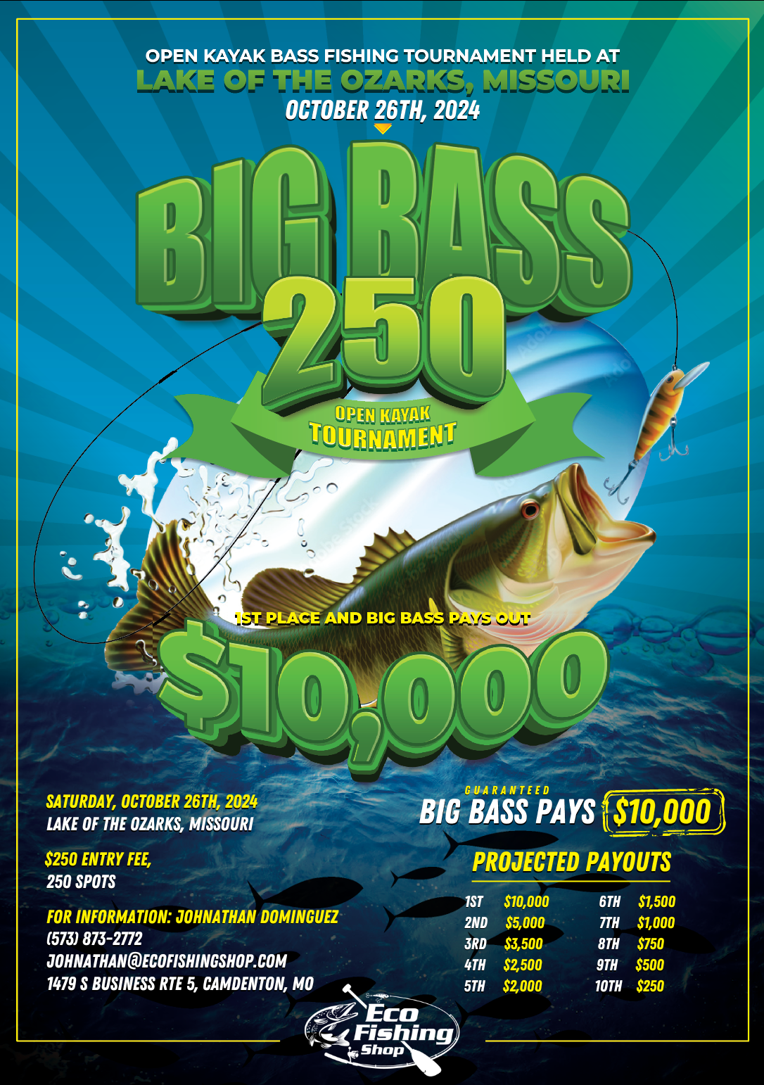 2024 Big Bass 250 - Lake of the Ozarks presented by Eco Fishing Shop